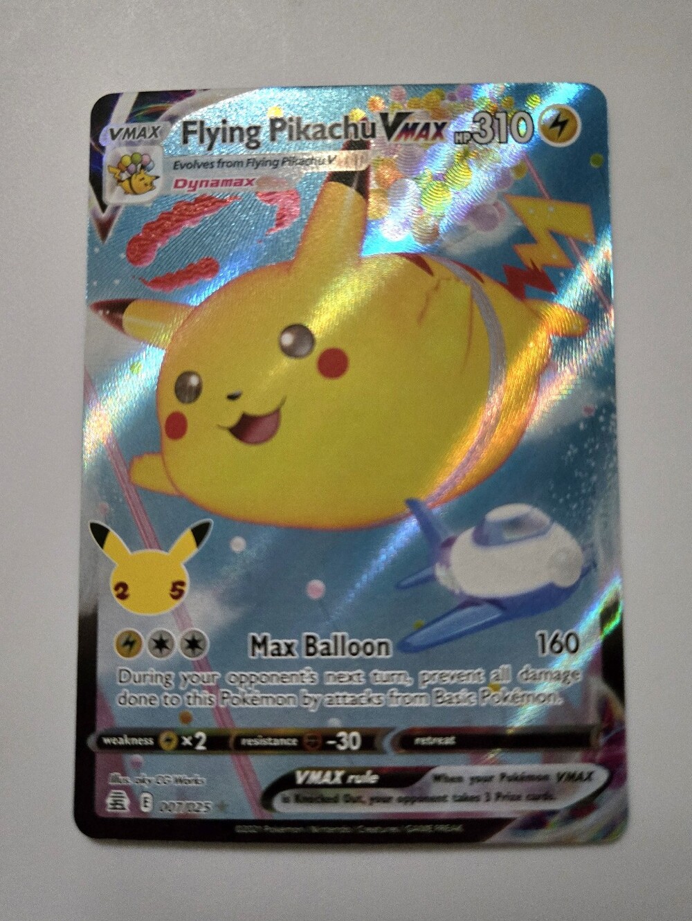 Flying Pikachu VMAX #7 | Pokemon Celebrations